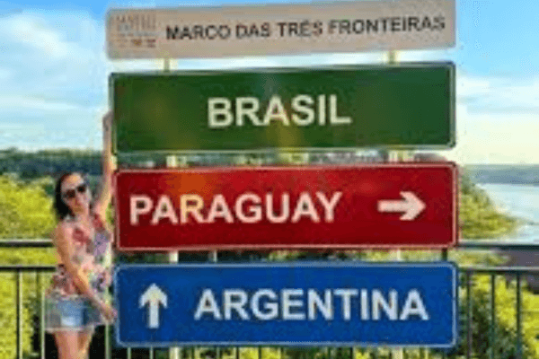 Café da Manhã no Brasil Almoço no Paraguai e Jantar na Argentina com as Crianças em 24 Horas